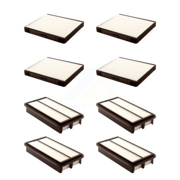 4x Air + 4x Cabin Filter (8 Total) Kit For Kia Sedona Hyundai Entourage KFL-101609