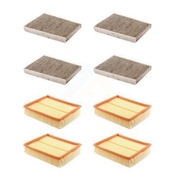 4x Air + 4x Cabin Filter (8 Total) Kit For Volkswagen Passat KFL-101612