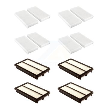 4x Air + 4x Cabin Filter (8 Total) Kit For 2007-2011 Honda Element KFL-101623