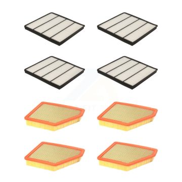 4x Air + 4x Cabin Filter (8 Total) Kit For Chevrolet Camaro KFL-101636
