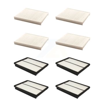 4x Air + 4x Cabin Filter (8 Total) Kit For 2014-2015 Kia Sorento KFL-101644