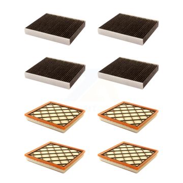 4x Air + 4x Cabin Filter (8 Total) Kit For Chevrolet Cruze Buick Verano Limited KFL-101645