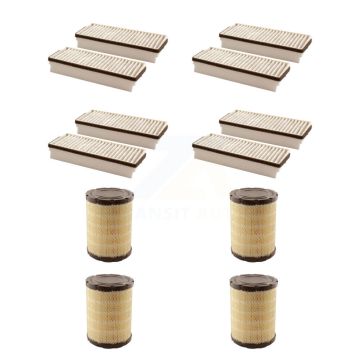 4x Air + 4x Cabin Filter (8 Total) Kit For 2004 Buick Rainier KFL-101687