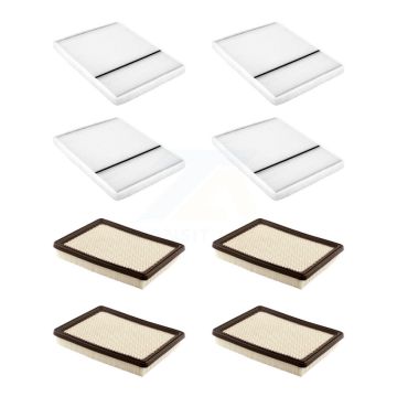 4x Air + 4x Cabin Filter (8 Total) Kit For Buick LeSabre Pontiac Bonneville Cadillac KFL-101688