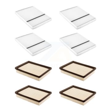 4x Air + 4x Cabin Filter (8 Total) Kit For Cadillac DeVille Oldsmobile Aurora Pontiac KFL-101689