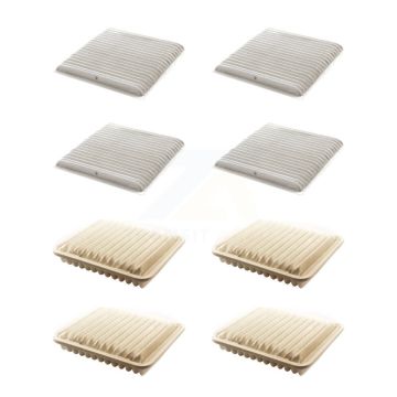 4x Air + 4x Cabin Filter (8 Total) Kit For Mitsubishi Endeavor Galant KFL-101693