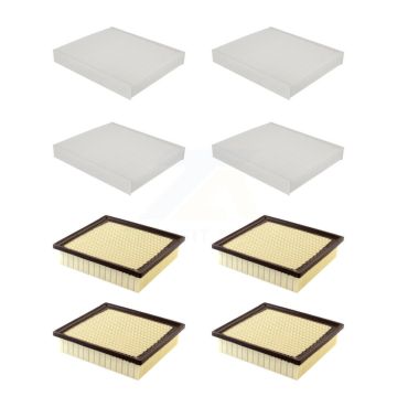 4x Air + 4x Cabin Filter (8 Total) Kit For Lexus RX350 RX350L RX500h KFL-101704