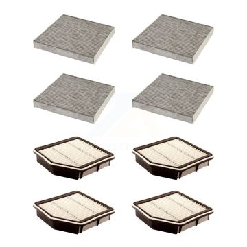 4x Air + 4x Cabin Filter (8 Total) Kit For 2014-2015 Lexus IS350 C C F Sport KFL-101724