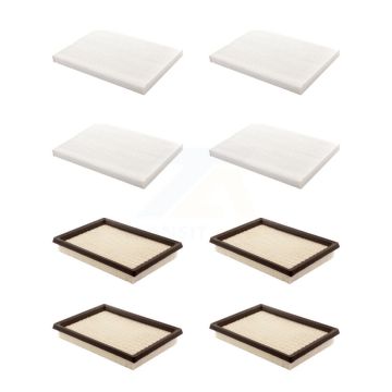 4x Air + 4x Cabin Filter (8 Total) Kit For Nissan Rogue Sentra Select KFL-101725