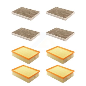 4x Air + 4x Cabin Filter (8 Total) Kit For Audi A4 Quattro KFL-101727