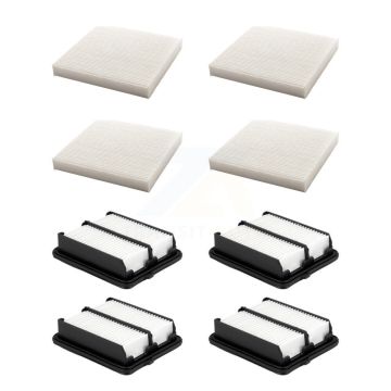 4x Air + 4x Cabin Filter (8 Total) Kit For 2010-2014 Honda Insight KFL-101732