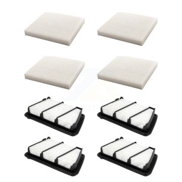 4x Air + 4x Cabin Filter (8 Total) Kit For 2017-2018 Honda CR-V 2.4L KFL-101739