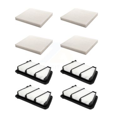 4x Air + 4x Cabin Filter (8 Total) Kit For 2019 Honda CR-V 2.4L KFL-101741