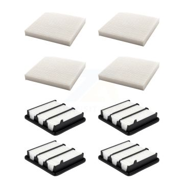 4x Air + 4x Cabin Filter (8 Total) Kit For Honda CR-V Civic Accord Acura Integra KFL-101746