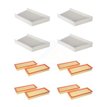 4x Air + 4x Cabin Filter (8 Total) Kit For Mercedes-Benz C240 C280 CLK350 C230 CLK320 C32 KFL-101748