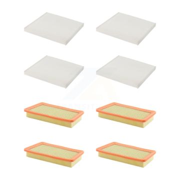 4x Air + 4x Cabin Filter (8 Total) Kit For Chrysler 200 KFL-101761