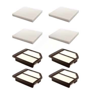 4x Air + 4x Cabin Filter (8 Total) Kit For Honda Civic KFL-101777