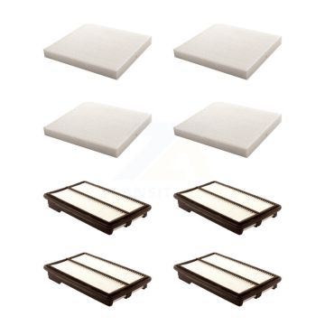 4x Air + 4x Cabin Filter (8 Total) Kit For 2013-2017 Honda Accord 3.5L KFL-101790