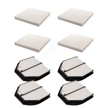 4x Air + 4x Cabin Filter (8 Total) Kit For 2016-2022 Acura ILX KFL-101796