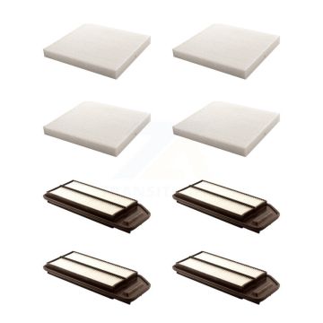 4x Air + 4x Cabin Filter (8 Total) Kit For Honda Accord Acura TSX KFL-101802