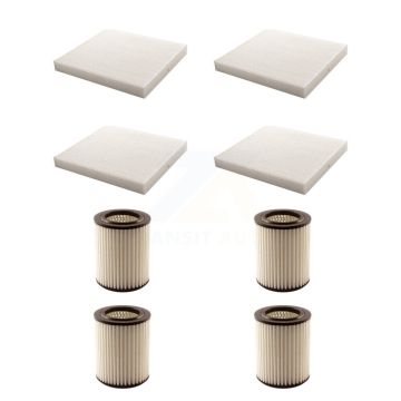 4x Air + 4x Cabin Filter (8 Total) Kit For 2006 Acura CSX KFL-101804