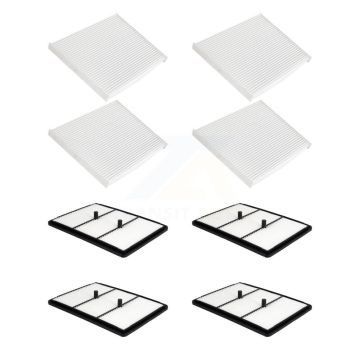 4x Air + 4x Cabin Filter (8 Total) Kit For Kia Niro Hyundai Ioniq 1.6L KFL-101808