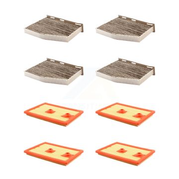 4x Air + 4x Cabin Filter (8 Total) Kit For Volkswagen Jetta Audi Q3 KFL-101813