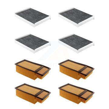 4x Air + 4x Cabin Filter (8 Total) Kit For Ford F-650 F-750 KFL-101814