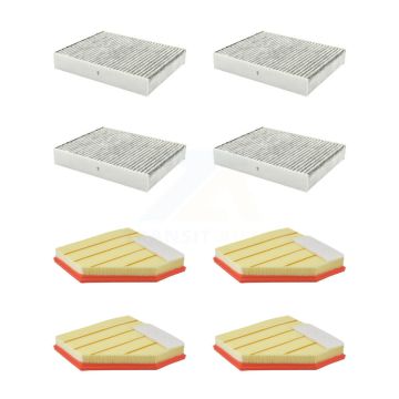 4x Air + 4x Cabin Filter (8 Total) Kit For BMW 330i xDrive 340i 230i 430i Gran Coupe 440i KFL-101816