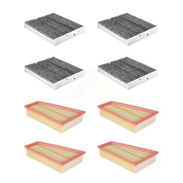 4x Air + 4x Cabin Filter (8 Total) Kit For 2021-2024 Mercedes-Benz GLA250 KFL-101819