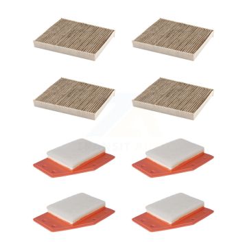 4x Air + 4x Cabin Filter (8 Total) Kit For Chevrolet Malibu Buick LaCrosse KFL-101836