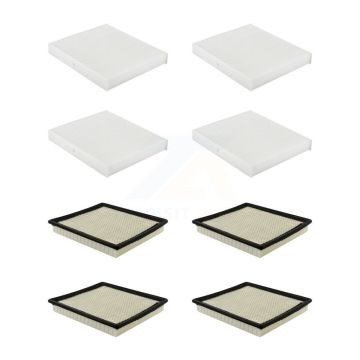 4x Air + 4x Cabin Filter (8 Total) Kit For Chevrolet Impala Cadillac XTS KFL-101842