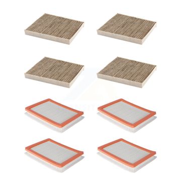 4x Air + 4x Cabin Filter (8 Total) Kit For 2018-2025 Chevrolet Equinox GMC Terrain KFL-101843