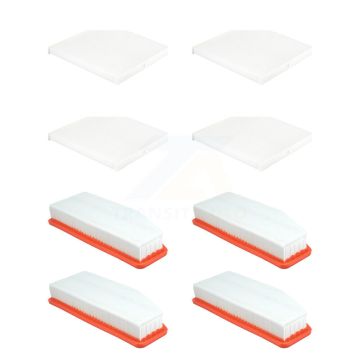 4x Air + 4x Cabin Filter (8 Total) Kit For Jeep Cherokee Grand 2.0L KFL-101854