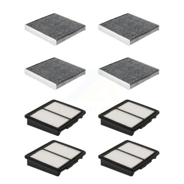 4x Air + 4x Cabin Filter (8 Total) Kit For INFINITI M37 Q70 Q70L KFL-101865