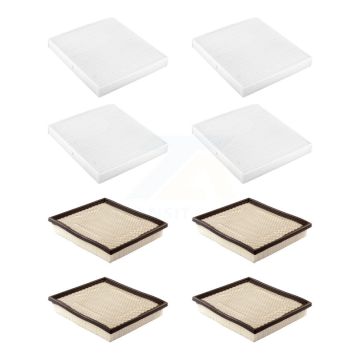 4x Air + 4x Cabin Filter (8 Total) Kit For Chrysler Sebring Dodge Avenger KFL-101876