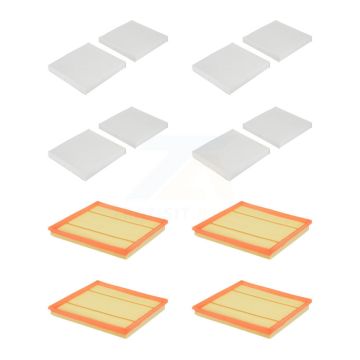 4x Air + 4x Cabin Filter (8 Total) Kit For BMW X3 KFL-101882