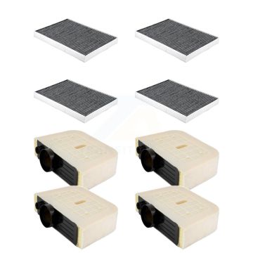 4x Air + 4x Cabin Filter (8 Total) Kit For Audi Q7 KFL-101895