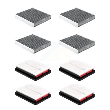 4x Air + 4x Cabin Filter (8 Total) Kit For Nissan Kicks Versa KFL-101898
