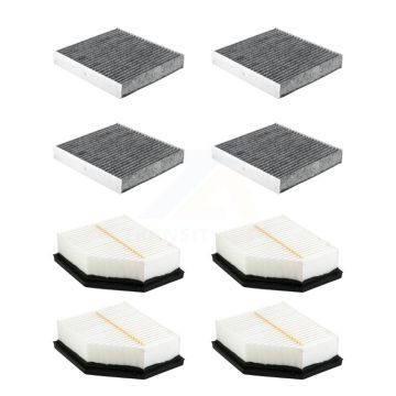 4x Air + 4x Cabin Filter (8 Total) Kit For Nissan Rogue KFL-101903