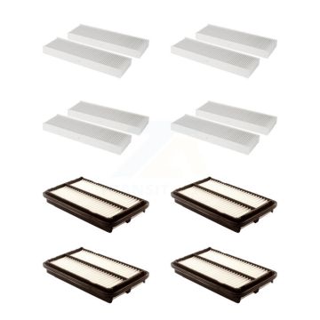 4x Air + 4x Cabin Filter (8 Total) Kit For 1998-2002 Honda Accord 2.3L KFL-101914
