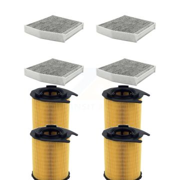 4x Air + 4x Cabin Filter (8 Total) Kit For Mercedes-Benz CLA45 AMG GLA45 2.0L KFL-101917