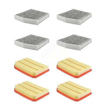 4x Air + 4x Cabin Filter (8 Total) Kit For Mercedes-Benz CLA250 CLA35 AMG GLA35 KFL-101918