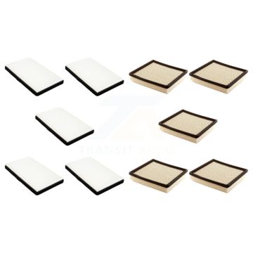 5x Air + 5x Cabin Filter (10 Total) Kit For Chevrolet Impala Pontiac Grand Prix Buick KFL-101921
