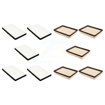 5x Air + 5x Cabin Filter (10 Total) Kit For Buick Century Regal Oldsmobile Intrigue Monte KFL-101923