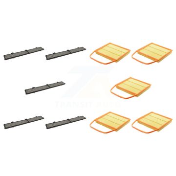 5x Air + 5x Cabin Filter (10 Total) Kit For BMW 335i xDrive 335xi 135i 335is 1 Series M KFL-101934