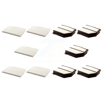 5x Air + 5x Cabin Filter (10 Total) Kit For 2009-2013 Suzuki Grand Vitara KFL-101943