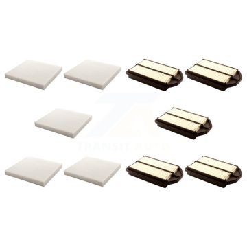 5x Air + 5x Cabin Filter (10 Total) Kit For 2007-2009 Honda CR-V KFL-101944