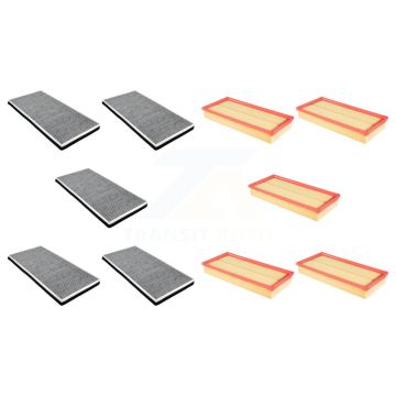 5x Air + 5x Cabin Filter (10 Total) Kit For 2010-2013 Land Rover Range 2 Required KFL-101948