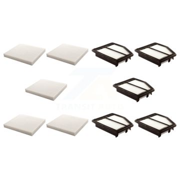 5x Air + 5x Cabin Filter (10 Total) Kit For Honda Civic Acura ILX KFL-101956